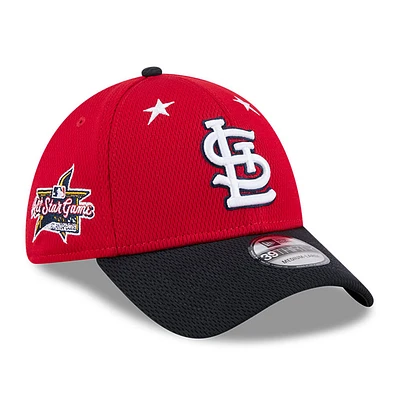 Men's New Era Red/Navy St. Louis Cardinals 2025 MLB All-Star Game 39THIRTY Flex Hat