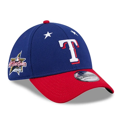 Men's New Era Royal/Red Texas Rangers 2025 MLB All-Star Game 39THIRTY Flex Hat