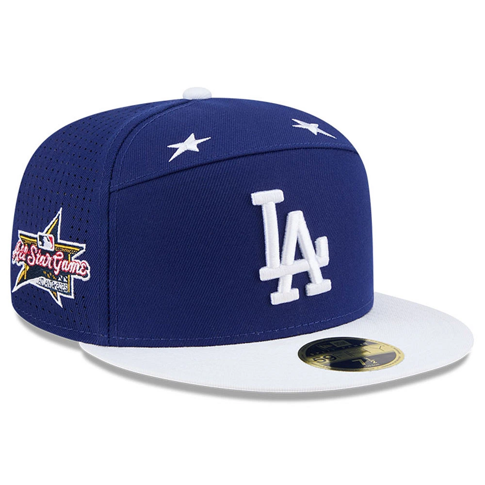 Men's New Era Royal/White Los Angeles Dodgers 2025 MLB All-Star Game Side Patch 59FIFTY Fitted Hat