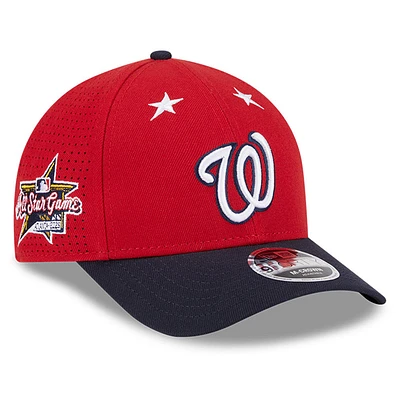 Men's New Era Red/Navy Washington Nationals 2025 MLB All-Star Game 9FORTY M-Crown Adjustable Hat