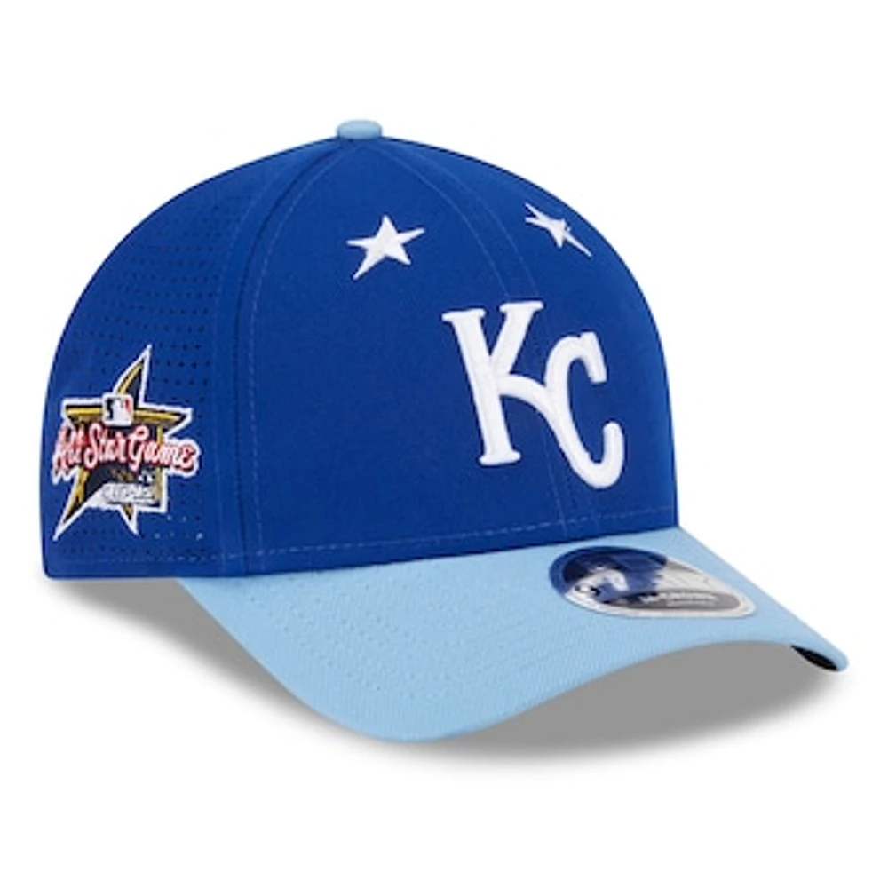 Men's New Era Royal/Light Blue Kansas City Royals 2025 MLB All-Star Game 9FORTY M-Crown Adjustable Hat