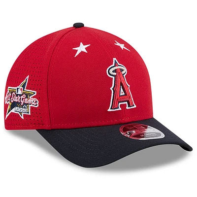 Men's New Era Red/Navy Los Angeles Angels 2025 MLB All-Star Game 9FORTY M-Crown Adjustable Hat