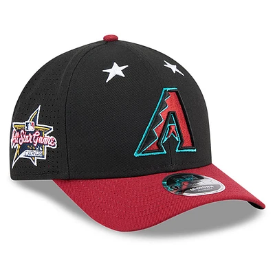 Men's New Era Black/Red Arizona Diamondbacks 2025 MLB All-Star Game 9FORTY M-Crown Adjustable Hat