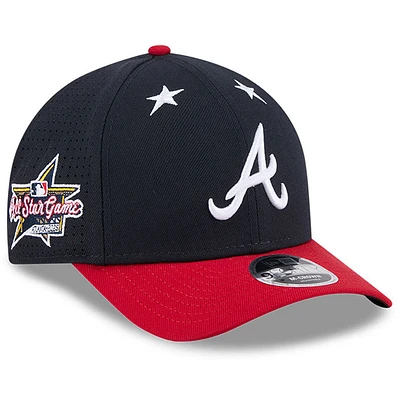 Men's New Era Navy/Red Atlanta Braves 2025 MLB All-Star Game 9FORTY M-Crown Adjustable Hat