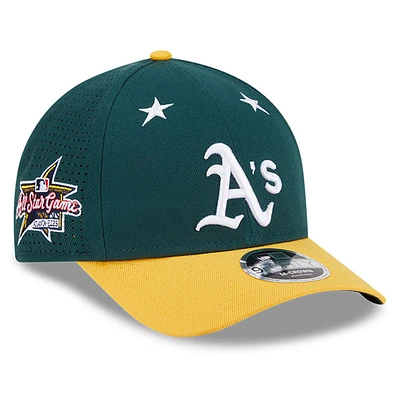 Men's New Era Green/Gold Athletics 2025 MLB All-Star Game 9FORTY M-Crown Adjustable Hat