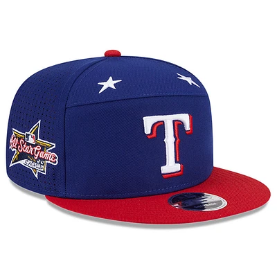 Men's New Era Royal/Red Texas Rangers 2025 MLB All-Star Game Side Patch 9FIFTY Snapback Hat