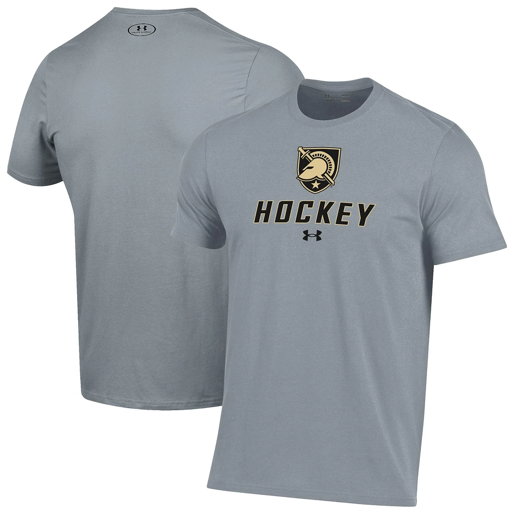 Men's Under Armour Army Black Knights Hockey Performance T-Shirt