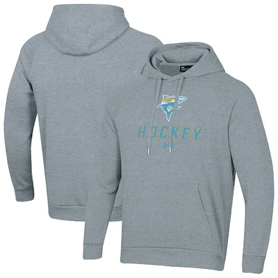 Men's Under Armour LIU Sharks Hockey Rival Fleece Pullover Hoodie