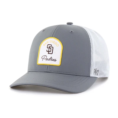 Men's '47 Gray San Diego Padres Gimmie Golf Trucker Adjustable Hat