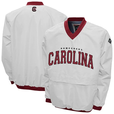 Men's Franchise Club South Carolina Gamecocks Windshell FC Member V-Neck Pullover Jacket