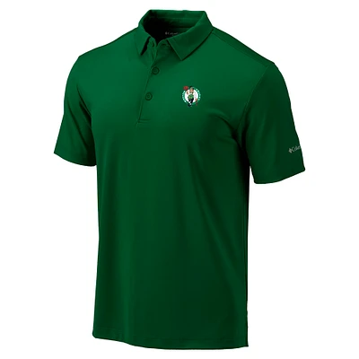 Men's Columbia Green Boston Celtics Omni-Wick Drive Polo