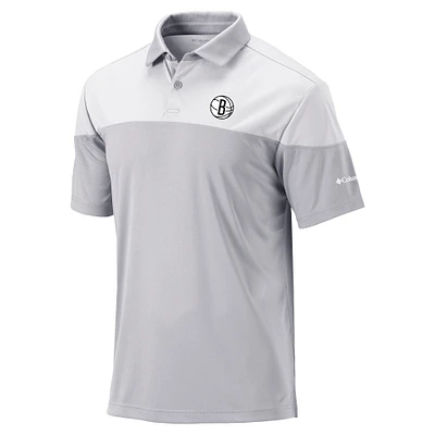 Men's Columbia Brooklyn Nets Omni-Wick Best Ball Polo