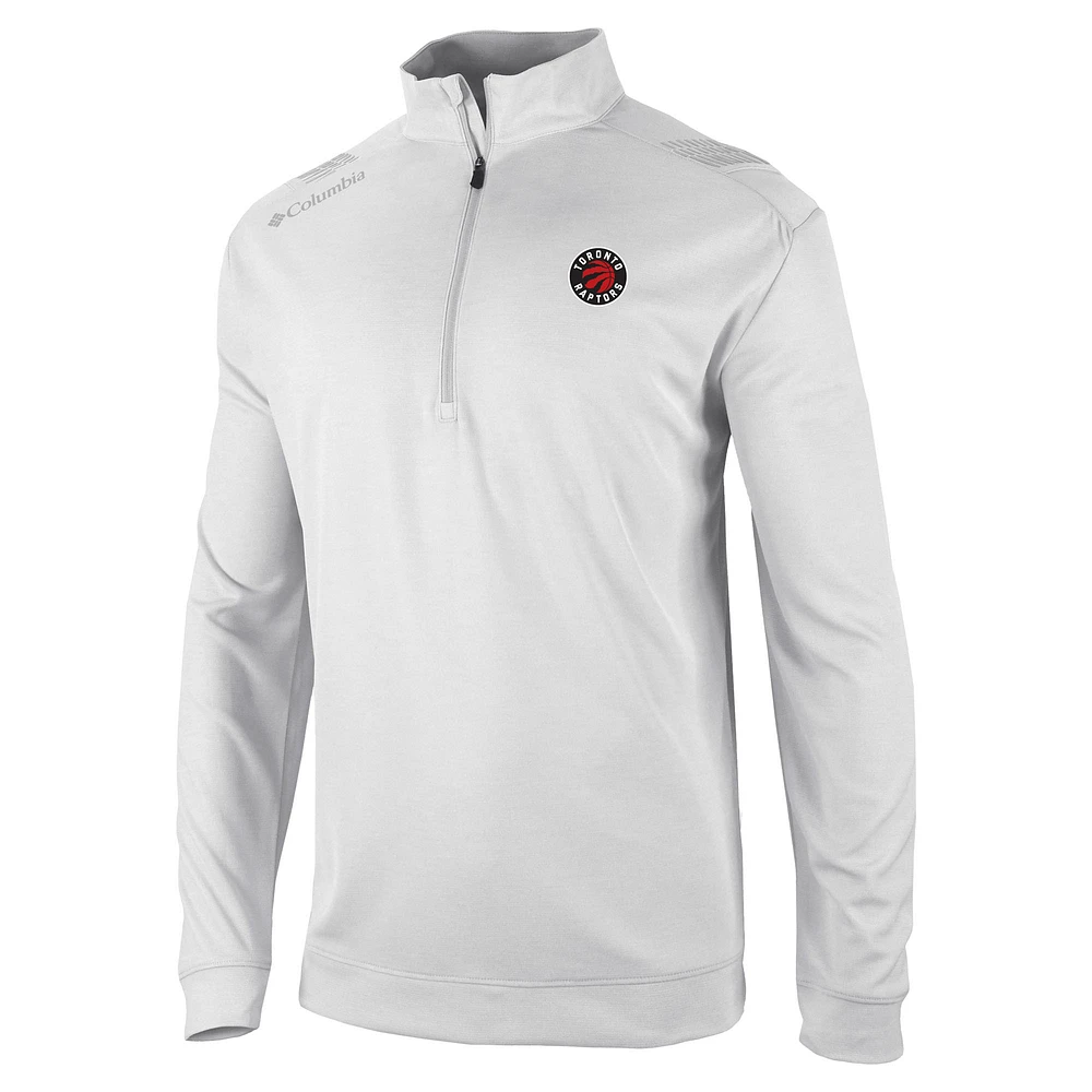 Men's Columbia Toronto Raptors Oakland Downs Quarter-Zip Pullover