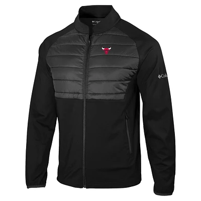 Men's Columbia Black Chicago Bulls The Element Full-Zip Jacket