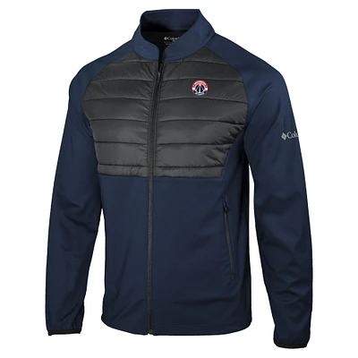 Men's Columbia Navy Washington Wizards The Element Full-Zip Jacket