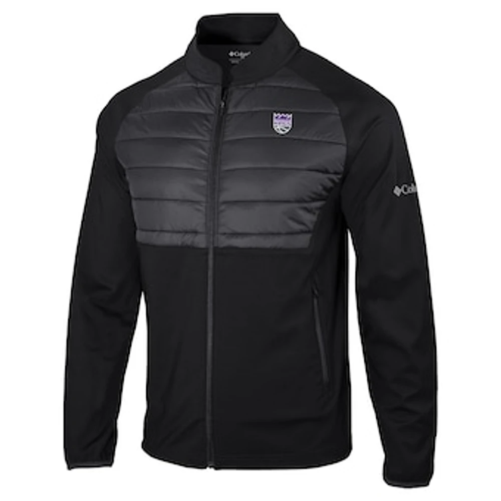 Men's Columbia Black Sacramento Kings The Element Full-Zip Jacket