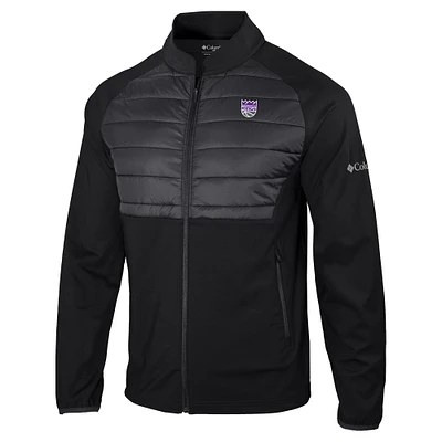 Men's Columbia Black Sacramento Kings The Element Full-Zip Jacket