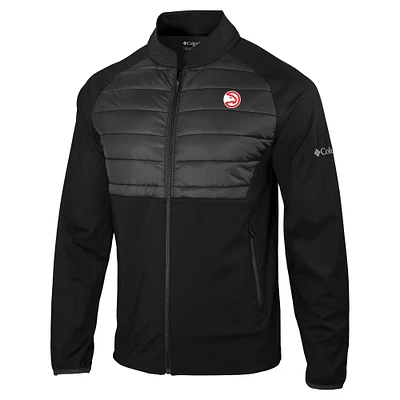 Men's Columbia Black Atlanta Hawks The Element Full-Zip Jacket
