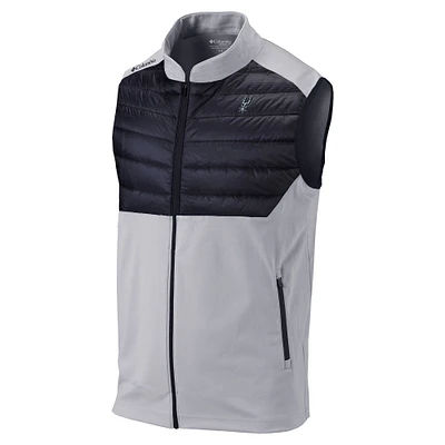 Men's Columbia San Antonio Spurs Omni-Wick The Element Full-Zip Vest