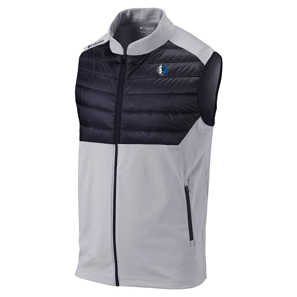 Men's Columbia Dallas Mavericks Omni-Wick The Element Full-Zip Vest