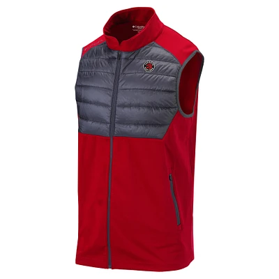 Men's Columbia Toronto Raptors Omni-Wick The Element Full-Zip Vest