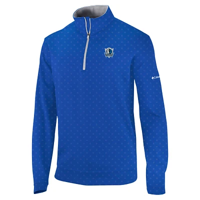 Men's Columbia Dallas Mavericks Omni-Wick Wickhams Hills Quarter-Zip Pullover Top