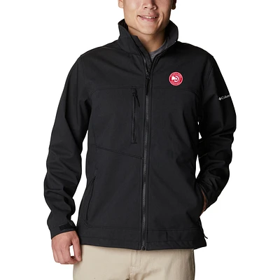 Men's Columbia Black Atlanta Hawks Ascender II Full-Zip Jacket