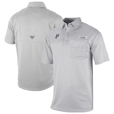 Men's Columbia San Antonio Spurs Omni-Wick Flycaster Pocket Polo