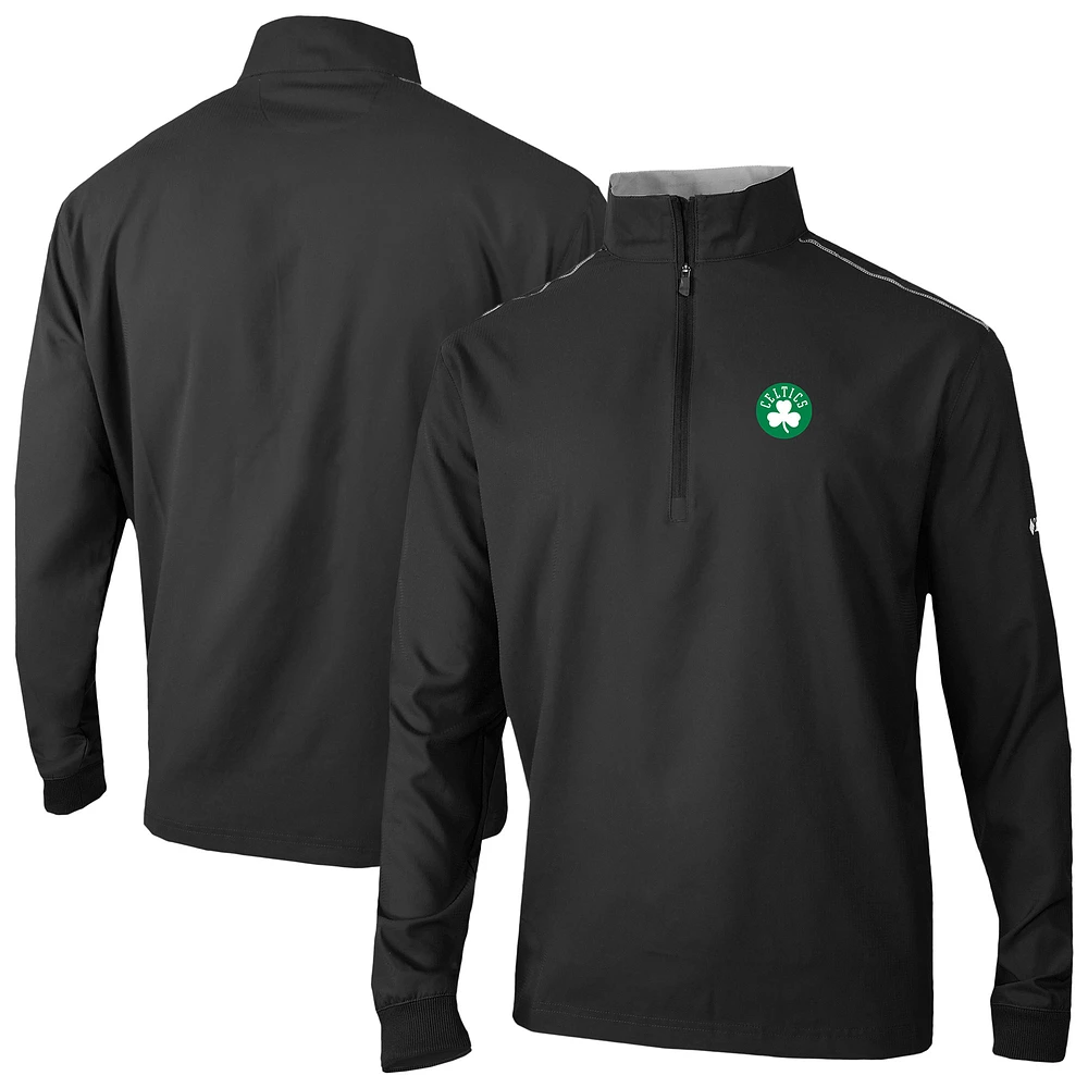 Men's Columbia Boston Celtics Bogey's Paradise Quarter-Zip Pullover