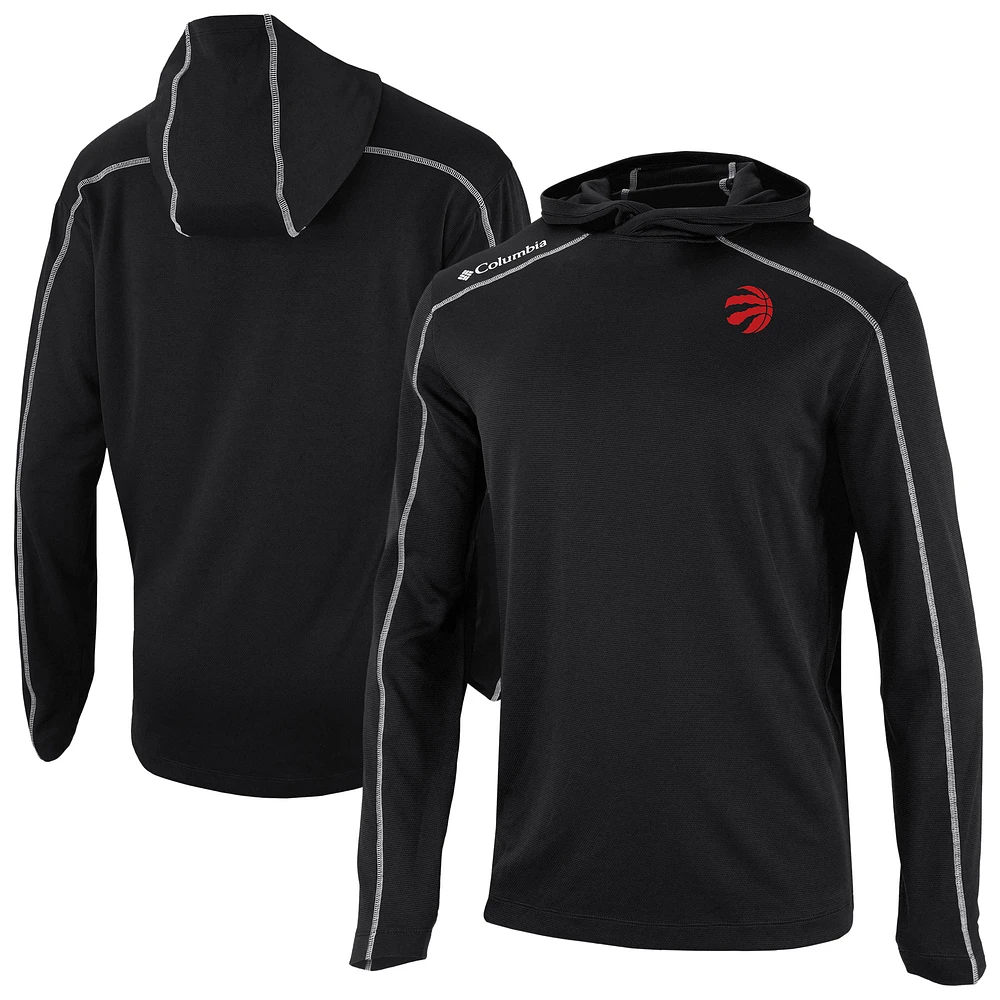 Men's Columbia Toronto Raptors Omni-Wick Shotgun Pullover Hoodie