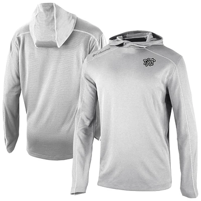 Men's Columbia Brooklyn Nets Omni-Wick Shotgun Pullover Hoodie