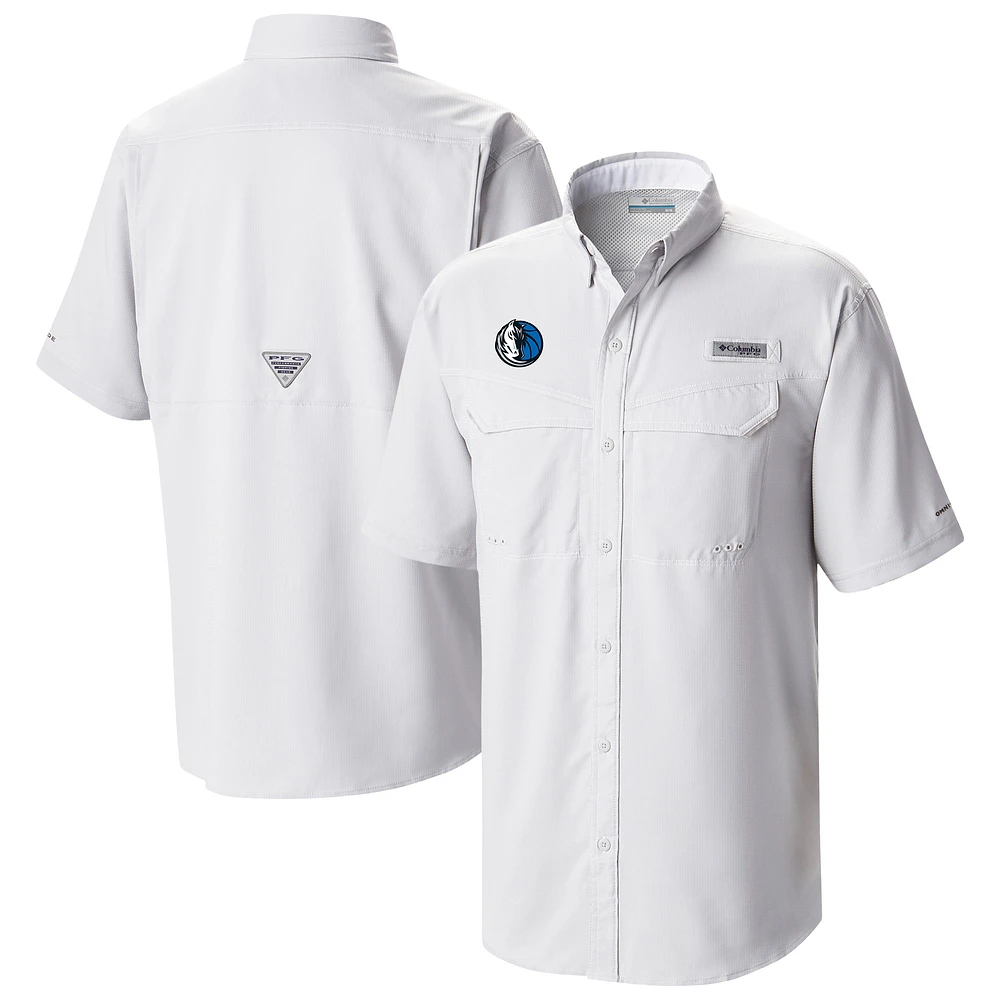 Men's Columbia Dallas Mavericks Omni-Wick Low Drag Offshore Button-Up Shirt