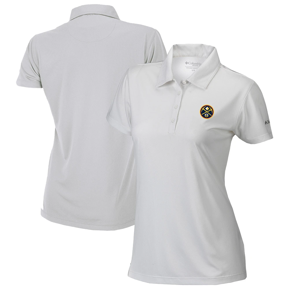Women's Columbia Denver Nuggets Omni-Wick Birdie Polo
