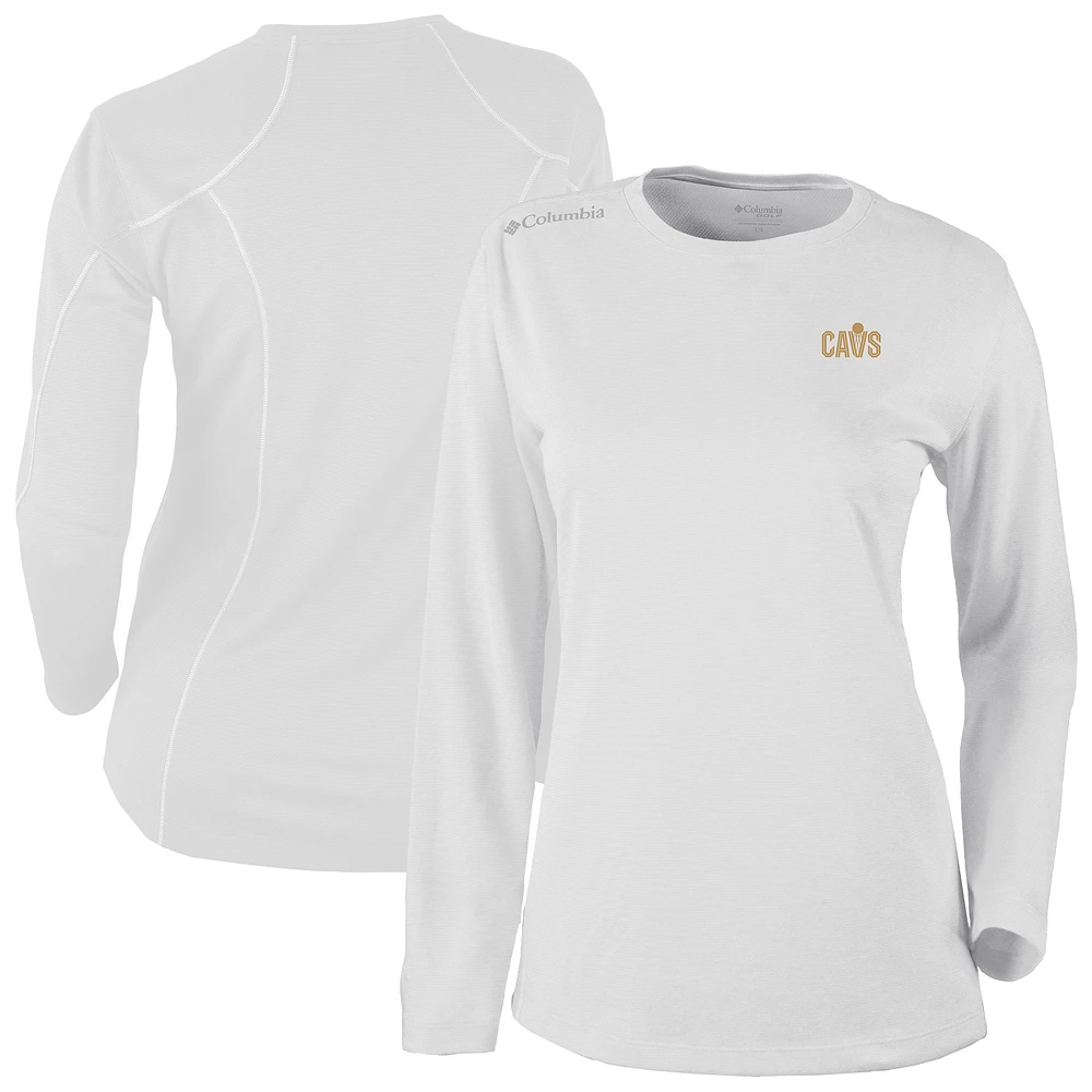 Women's Columbia Cleveland Cavaliers Omni-Wick Shotgun Pullover Top