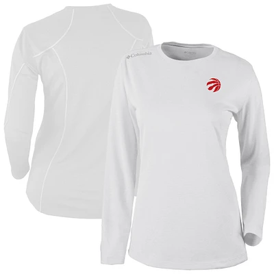 Women's Columbia Toronto Raptors Omni-Wick Shotgun Pullover Top
