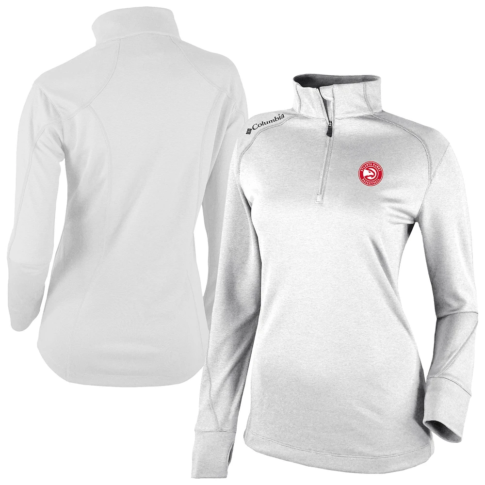 Women's Columbia Atlanta Hawks Omni-Wick Shotgun 2.0 Quarter-Zip Pullover Top