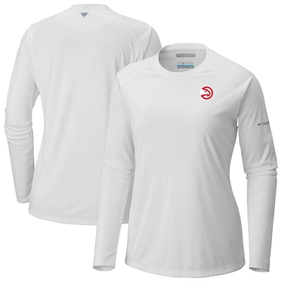Women's Columbia Atlanta Hawks Tidal Tee II Long Sleeve T-Shirt