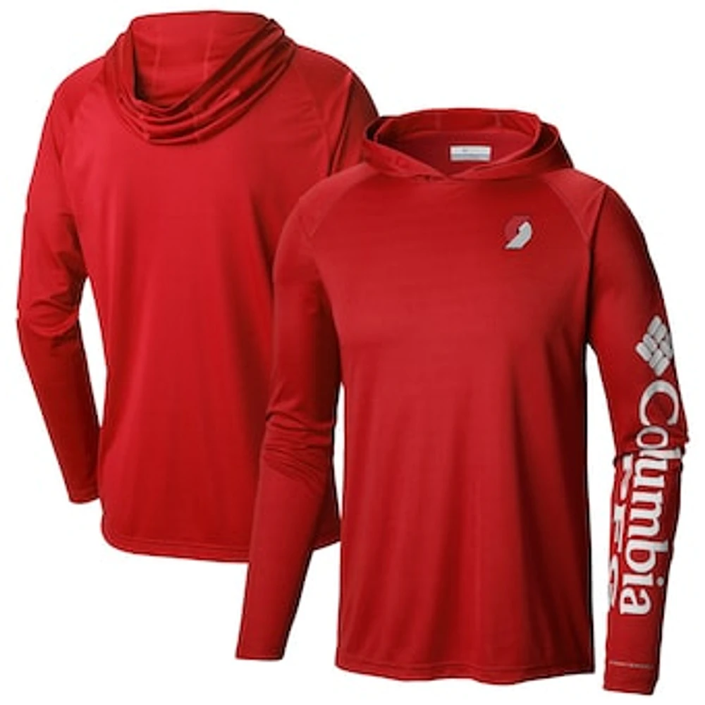 Men's Columbia Portland Trail Blazers PFG Super Terminal Tackle Hoodie