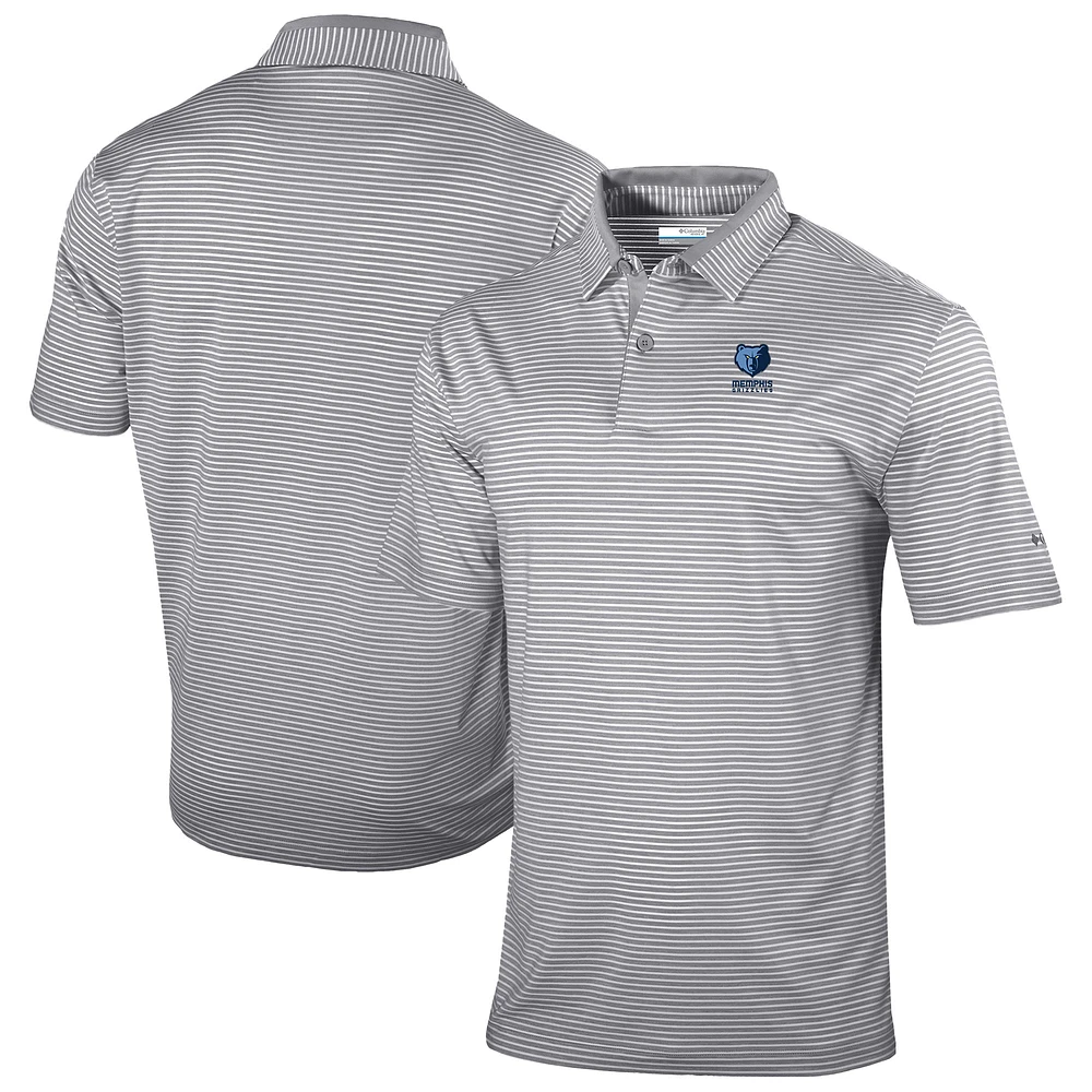 Men's Columbia Memphis Grizzlies Omni-Wick Golden Hills Polo