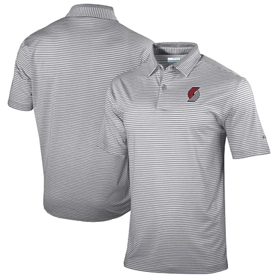 Men's Columbia Portland Trail Blazers Omni-Wick Golden Hills Polo