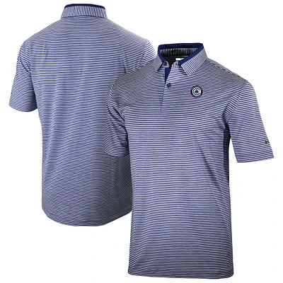 Men's Columbia Navy LA Clippers Omni-Wick Golden Hills Polo