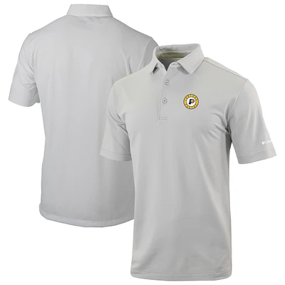 Men's Columbia Gray Indiana Pacers Omni-Wick Even Lie Polo