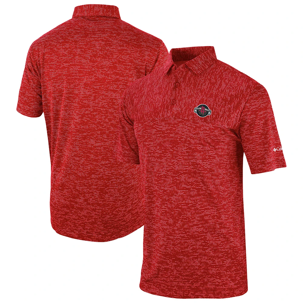 Men's Columbia Houston Rockets Omni-Wick Heading Out Polo