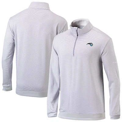 Men's Columbia / Orlando Magic Omni-Wick Even Lie Quarter-Zip Top