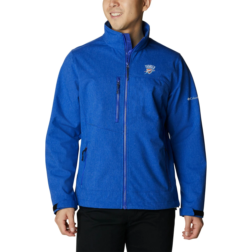 Men's Columbia Blue Oklahoma City Thunder Ascender II Full-Zip Jacket