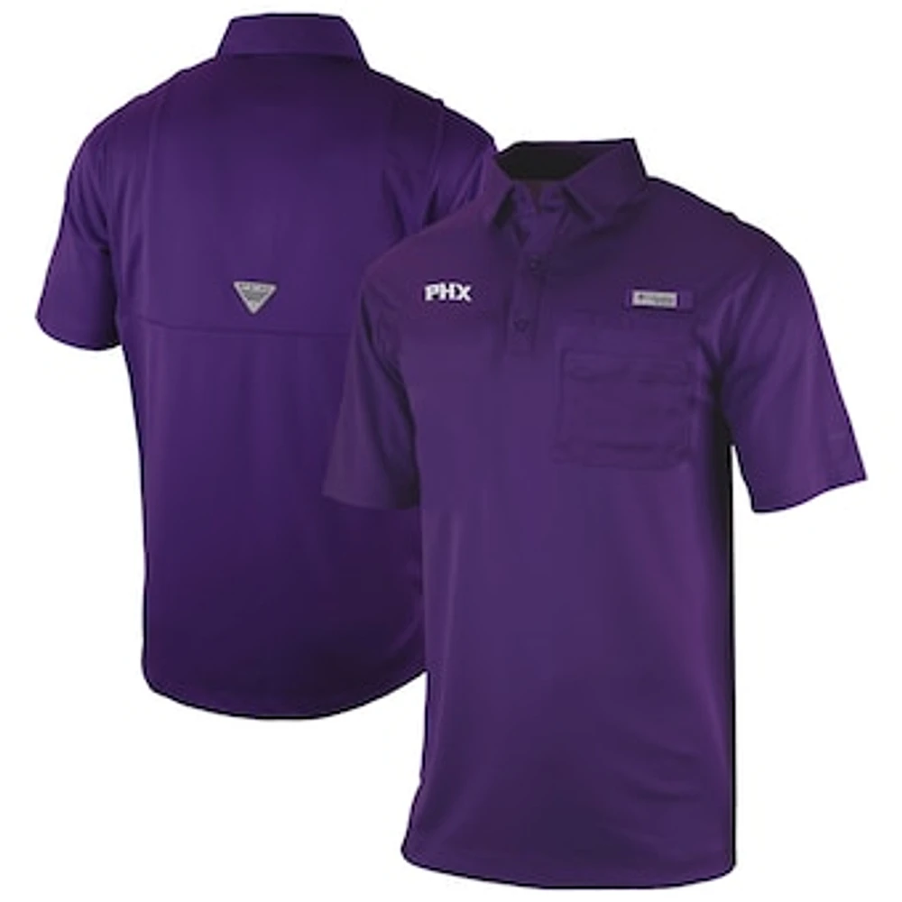 Men's Columbia Phoenix Suns Omni-Wick Flycaster Pocket Polo