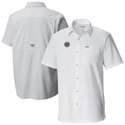 Men's Columbia New York Knicks Slack Tide Camp Button-Up Shirt