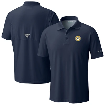 Men's Columbia Navy Indiana Pacers Low Drag Offshore Polo