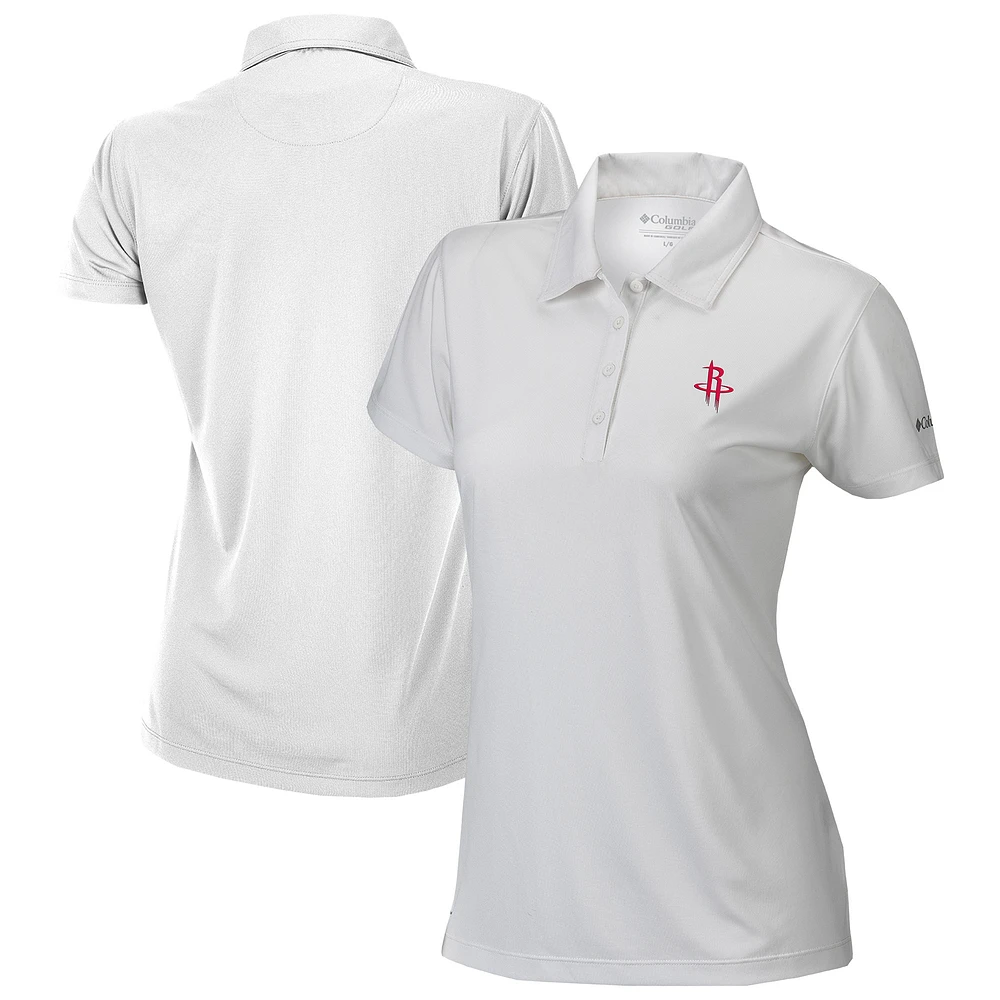 Women's Columbia Houston Rockets Omni-Wick Birdie Polo