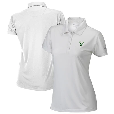 Women's Columbia Milwaukee Bucks Omni-Wick Birdie Polo